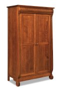 Old Classic Sleigh Wardrobe Armoire