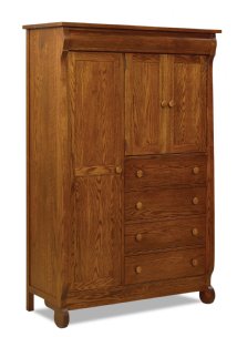 Old Classic Sleigh Chifferobe