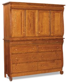 Old Classic Sleigh Mule Chest