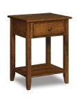 Shaker 1-Drawer Open Nightstand
