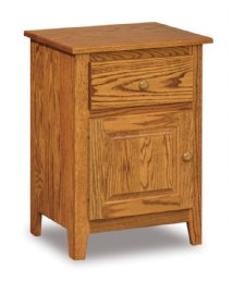 Shaker 1-Drawer 1-Door Nightstand