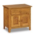 Shaker 1-Drawer 2-Door Nightstand