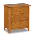 Shaker 3-Drawer Big Nightstand