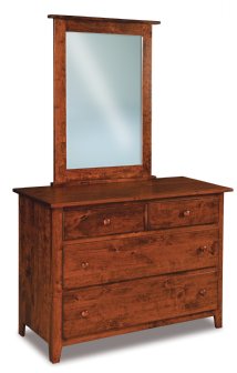 Shaker Beveled Dreser Mirror 30" Wide