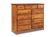 Shaker 11-Drawer Double Chest