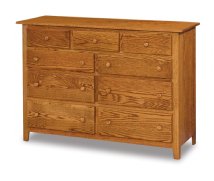 Shaker 9-Drawer Dresser 59" Wide