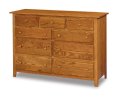 Shaker 9-Drawer Dresser 59" Wide