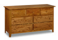 Shaker 7-Drawer Dresser 59" Wide