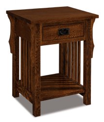Stick Mission 1-Drawer Open Nightstand