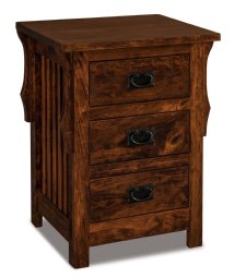 Stick Mission 3-Drawer Nightstand