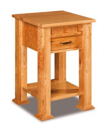 Sequoyah 1-Drawer Open Nightstand