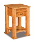 Sequoyah 1-Drawer Open Nightstand