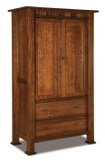 Sequoyah 2-Drawer Armoire