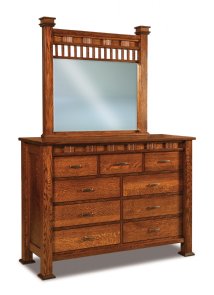Sequoyah 9-Drawer Dresser 60" Wide