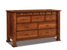 Sequoyah 7-Drawer Dresser 60" Wide
