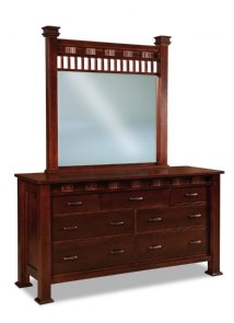 Sequoyah Beveled Mirror 48" Wide