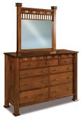 Sequoyah 9-Drawer Dresser 68" Wide