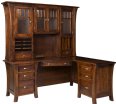 Ensinada L-Desk with Hutch