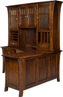 Ensinada L-Desk with Hutch