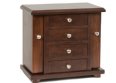 13" Dresser Top Jewelry Cabinet