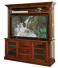 Lexington Plasma TV Stand & Open Hutch