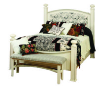 Luellen Fabric Panel Bed