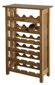 Mission 24-Bottle Wine Rack