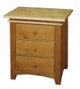 Maple Creek 3-Drawer Nightstand