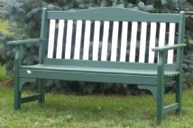 Mission 52" Park Bench