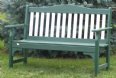 Mission 52" Park Bench