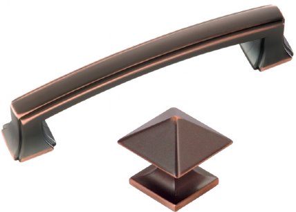 Oil Rubbed Bronze P3232-OBH 96mm CC & P3015-OBH 1-25 inch square