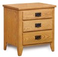 Ridgecrest Mission 3-Drawer Nightstand