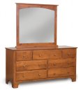 Ridgecrest Shaker 7-Drawer Dresser Mirror