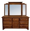 Richfield Tri-fold Dresser Mirror