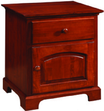 Sonora 1-Door 1-Drawer Nightstand