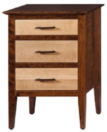 Waterford 3-Drawer Nightstand