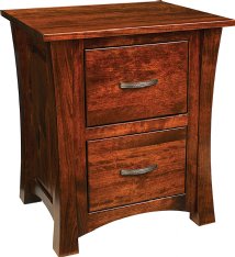 Woodbury 2-Drawer Nightstand
