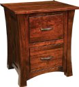 Woodbury 2-Drawer Nightstand
