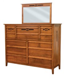 West Village High Dresser Mirror