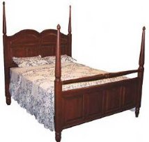 Delafield Bed with Blanket Rail Footboard