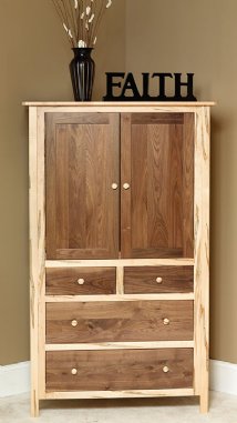 Two tone armoire deals