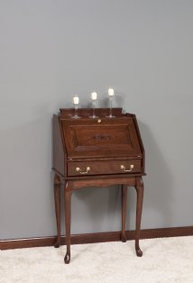 Secretary Desk with Queen Anne Legs