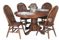 Single Pedestal Oval Dining Room Collection