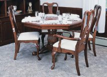 Single Pedestal Octagonal Dining Room Collection