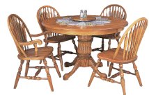 Single Pedestal Round Dining Room Collection
