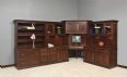 Heritage Office Right Hand 5-Drawer Credenza