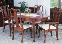 Queen Anne Oval Dining Room Collection