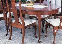 Queen Anne Oval Dining Table
