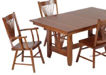 Mission Fantail Chair