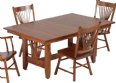 Mission Fantail Dining Table